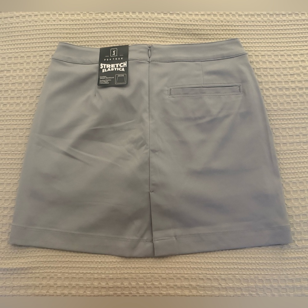 NWT! PGA Tour Women’s Gray Comfort Stretch Skort